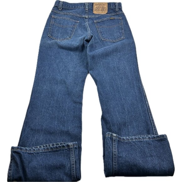 Vintage Sears Genuine Roebucks mens denim jeans size 33x32 (30x32) 50124 - Picture 2 of 16